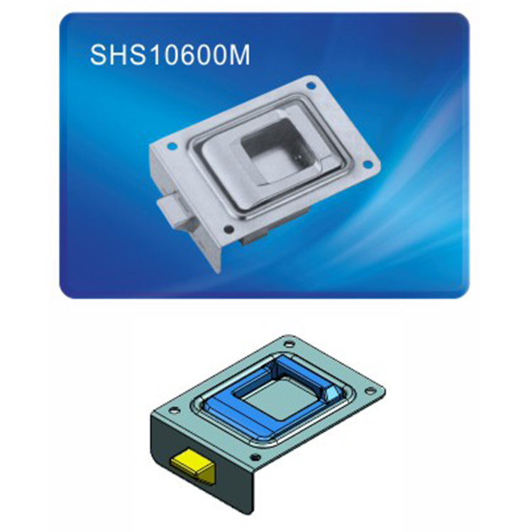 發(fā)電機(jī)組機(jī)箱不銹鋼門盒鎖組件 工業(yè)制冷設(shè)備門304不銹鋼平面鎖盒SHS10600M